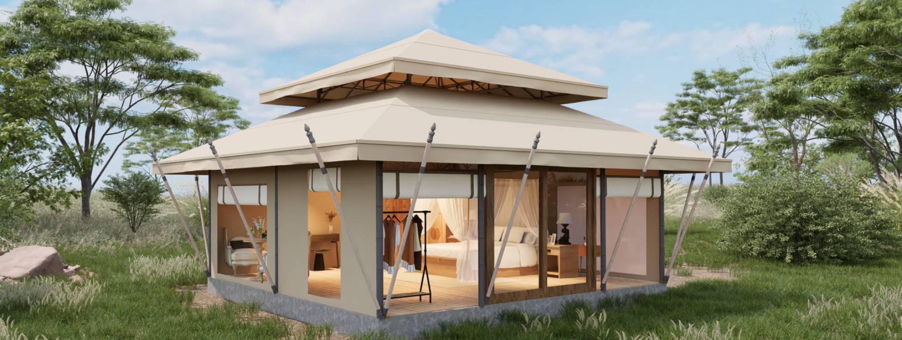 中站区户外野奢帐篷